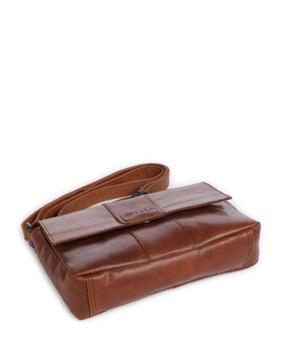 Spikes & Sparrow Business- & Laptop Bags|Crossbody Bags-Bronco Ceslie Crossbody bag fine grain leather