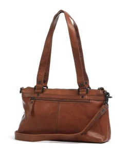 Spikes & Sparrow Shoulder Bags-Bronco Cherish Shoulder bag grained leather