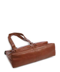 Spikes & Sparrow Shoulder Bags-Bronco Cherish Shoulder bag grained leather