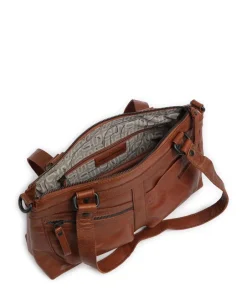 Spikes & Sparrow Shoulder Bags-Bronco Cherish Shoulder bag grained leather