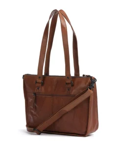 Spikes & Sparrow Tote Bags-Bronco Danah Tote bag 12″ grained leather