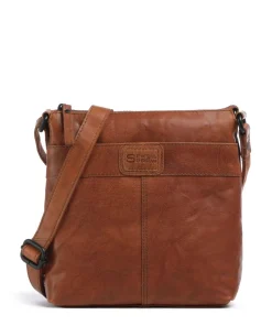 Spikes & Sparrow Crossbody Bags-Bronco Deborah Crossbody bag fine grain leather