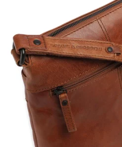Spikes & Sparrow Crossbody Bags-Bronco Deborah Crossbody bag fine grain leather