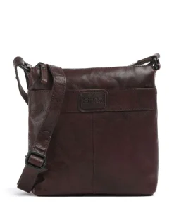 Spikes & Sparrow Crossbody Bags-Bronco Deborah Crossbody bag fine grain leather