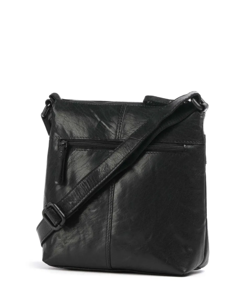 Spikes & Sparrow Crossbody Bags-Bronco Deborah Crossbody bag fine grain leather