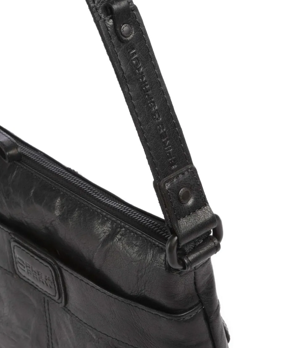 Spikes & Sparrow Crossbody Bags-Bronco Deborah Crossbody bag fine grain leather