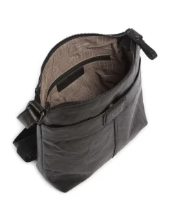 Spikes & Sparrow Crossbody Bags-Bronco Deborah Crossbody bag fine grain leather