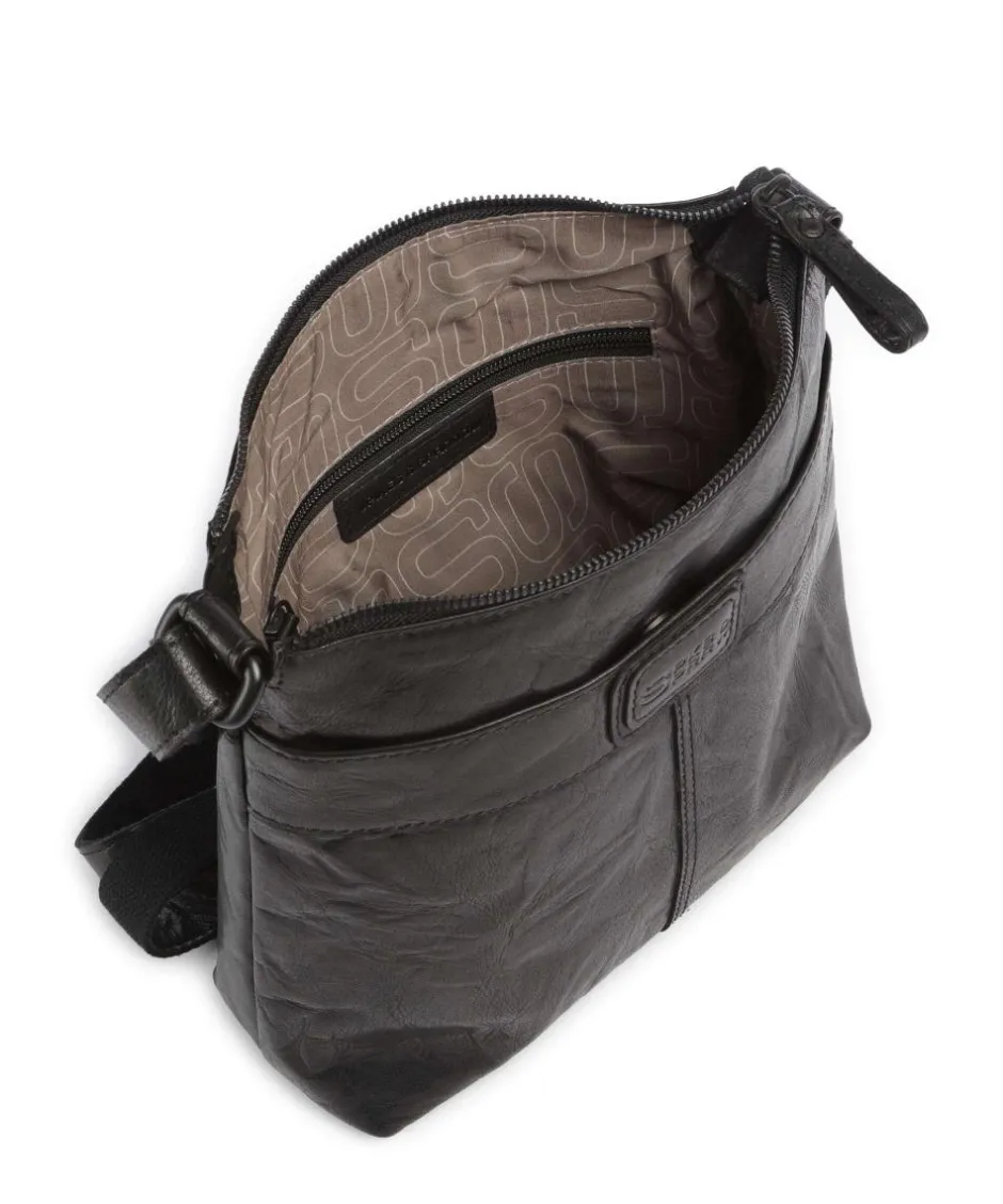 Spikes & Sparrow Crossbody Bags-Bronco Deborah Crossbody bag fine grain leather