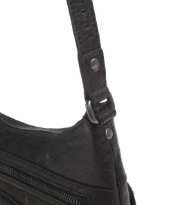 Spikes & Sparrow Crossbody Bags-Bronco Elien Crossbody bag fine grain leather