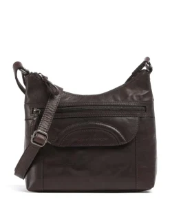 Spikes & Sparrow Crossbody Bags-Bronco Elien Crossbody bag fine grain leather