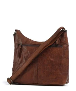 Spikes & Sparrow Crossbody Bags-Bronco Elien Crossbody bag fine grain leather