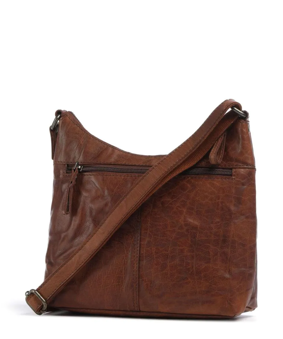 Spikes & Sparrow Crossbody Bags-Bronco Elien Crossbody bag fine grain leather