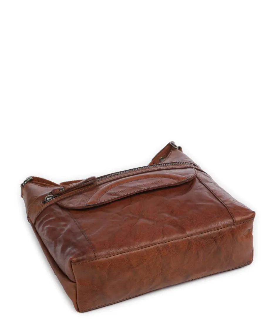 Spikes & Sparrow Crossbody Bags-Bronco Elien Crossbody bag fine grain leather
