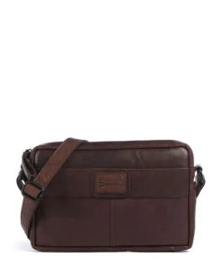 Spikes & Sparrow Crossbody Bags-Bronco Eva Crossbody bag fine grain leather