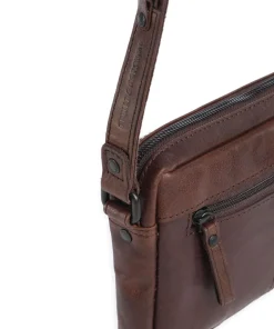 Spikes & Sparrow Crossbody Bags-Bronco Eva Crossbody bag fine grain leather