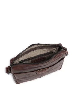Spikes & Sparrow Crossbody Bags-Bronco Eva Crossbody bag fine grain leather