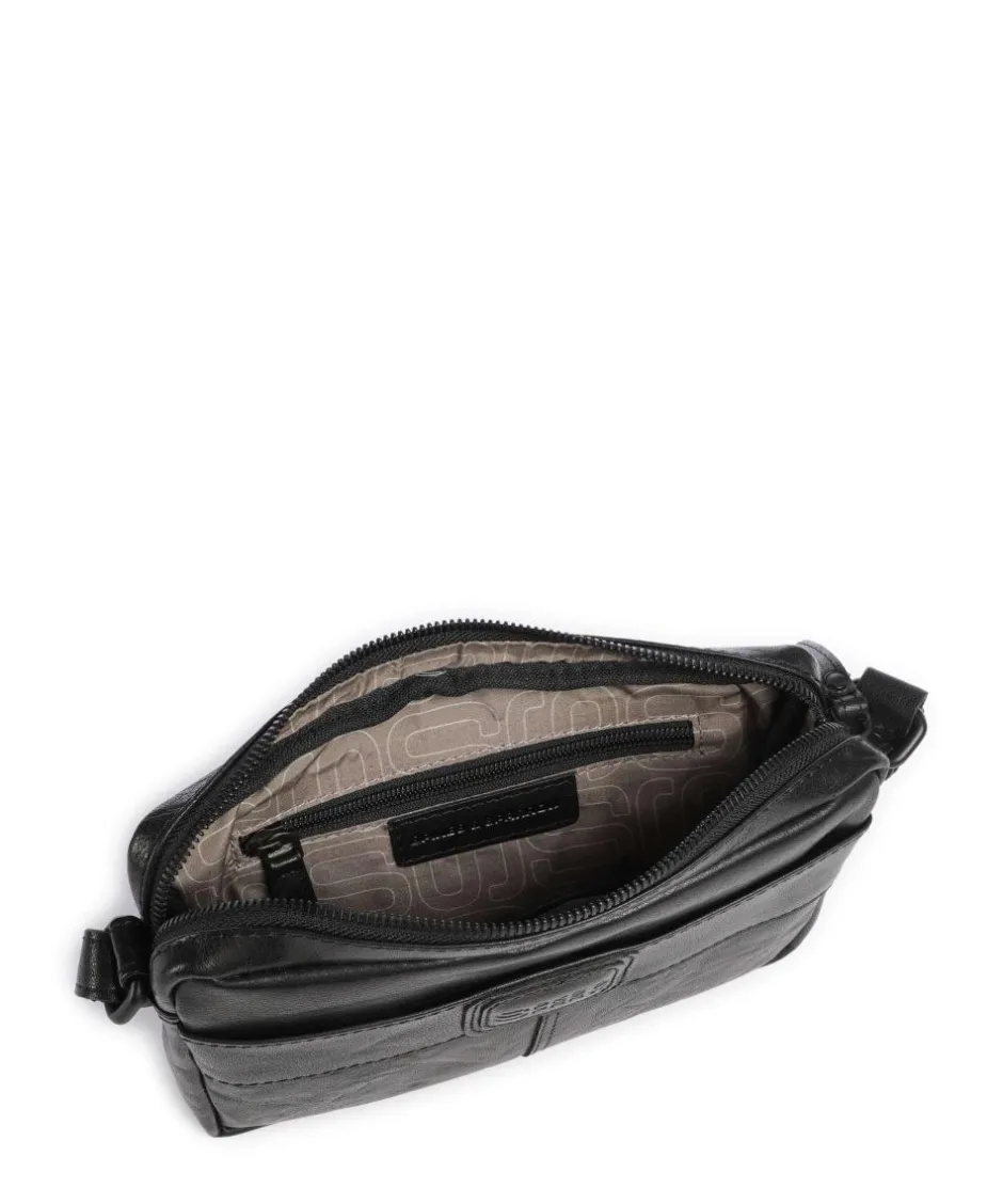 Spikes & Sparrow Crossbody Bags-Bronco Eva Crossbody bag fine grain leather