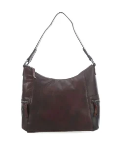 Spikes & Sparrow Shoulder Bags|Hobo Bags-Bronco Hobo bag buffalo leather