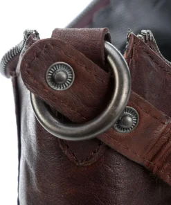 Spikes & Sparrow Shoulder Bags|Hobo Bags-Bronco Hobo bag buffalo leather