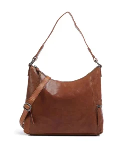 Spikes & Sparrow Shoulder Bags|Hobo Bags-Bronco Hobo bag cow leather