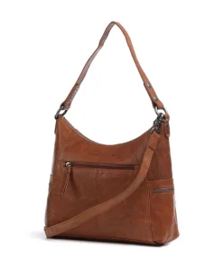 Spikes & Sparrow Shoulder Bags|Hobo Bags-Bronco Hobo bag cow leather