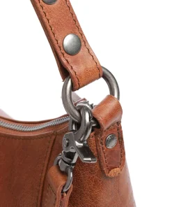 Spikes & Sparrow Shoulder Bags|Hobo Bags-Bronco Hobo bag cow leather