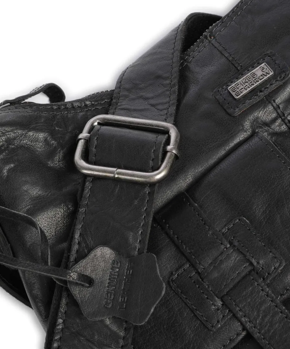 Spikes & Sparrow Shoulder Bags|Hobo Bags-Bronco Hobo bag grained leather