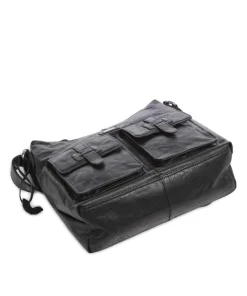 Spikes & Sparrow Shoulder Bags|Hobo Bags-Bronco Hobo bag grained leather
