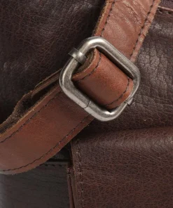 Spikes & Sparrow Shoulder Bags|Hobo Bags-Bronco Hobo bag leather