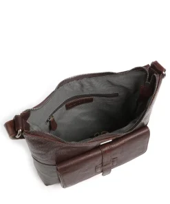 Spikes & Sparrow Shoulder Bags|Hobo Bags-Bronco Hobo bag leather