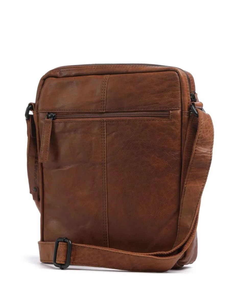 Spikes & Sparrow Crossbody Bags-Bronco Jayed Crossbody bag 13″ grained leather