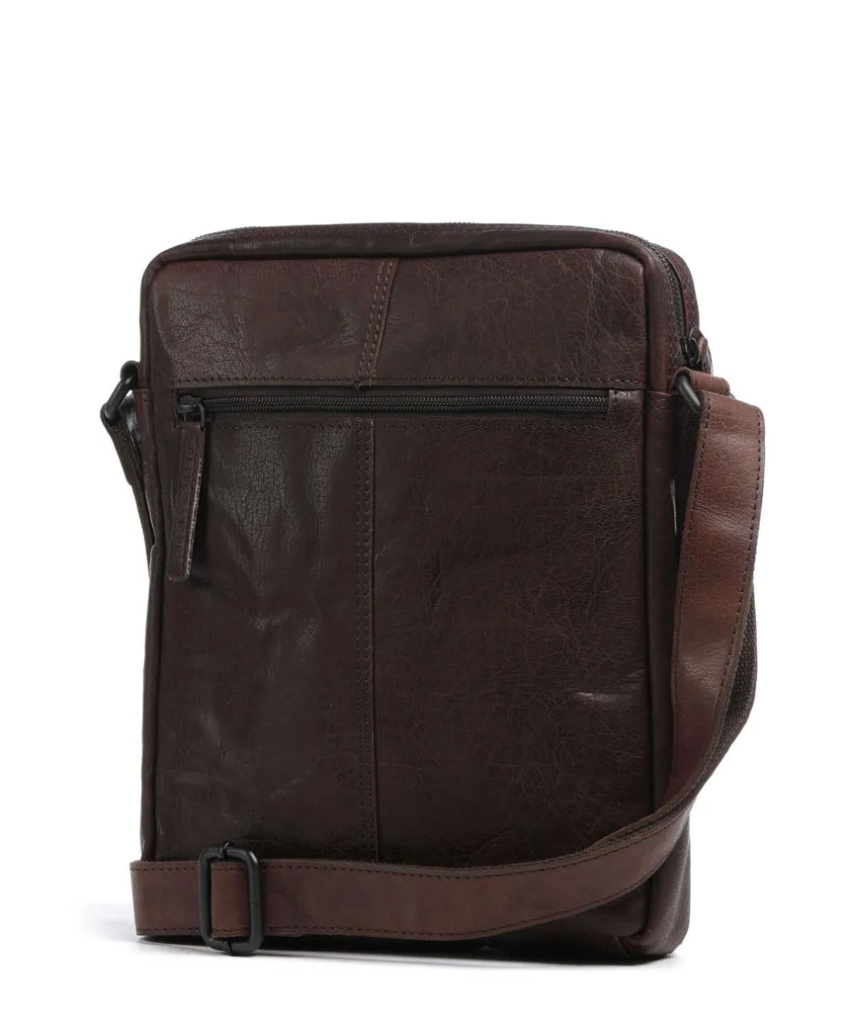 Spikes & Sparrow Crossbody Bags-Bronco Jayed Crossbody bag 13″ grained leather