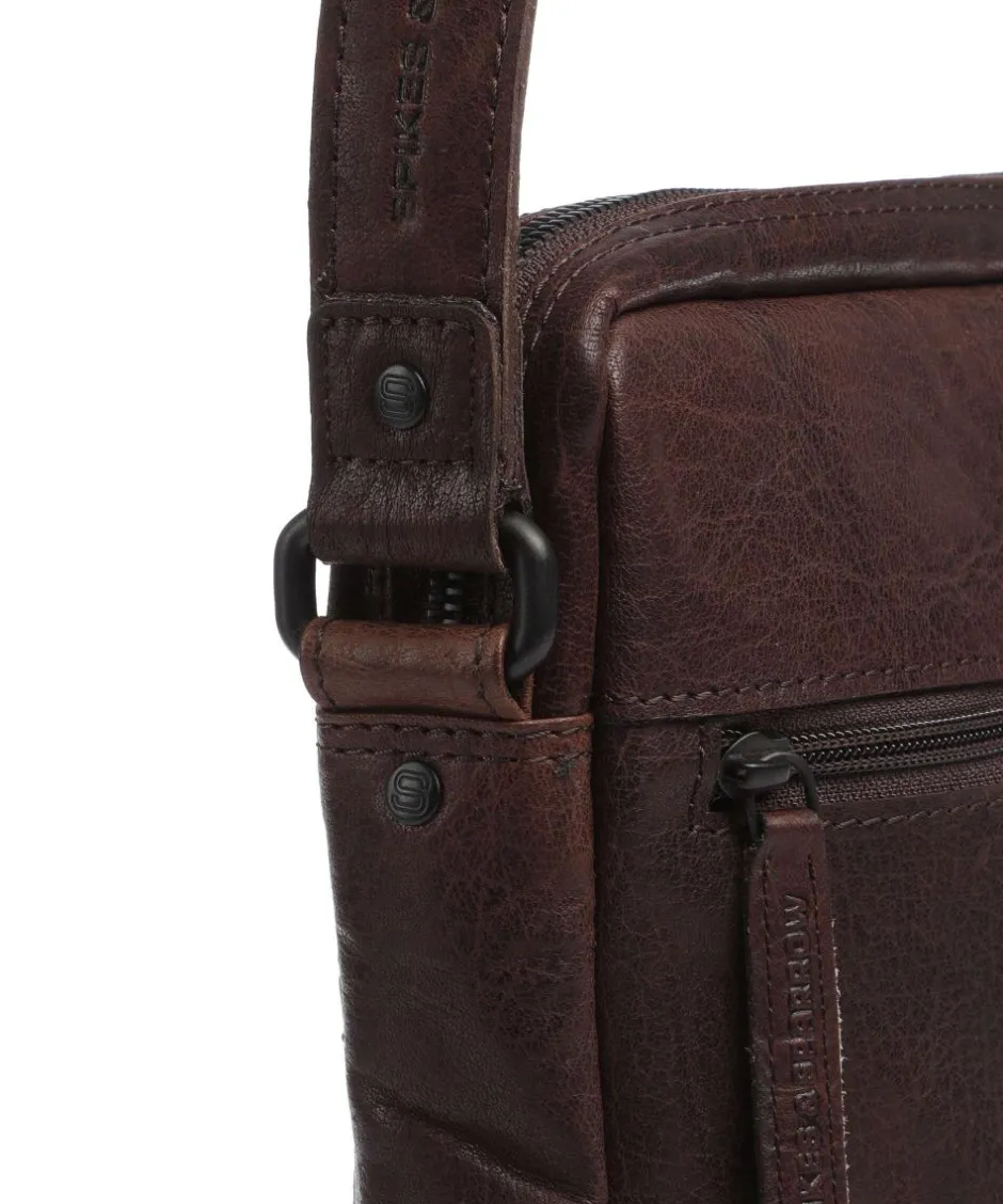 Spikes & Sparrow Crossbody Bags-Bronco Jayed Crossbody bag 13″ grained leather