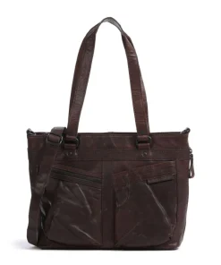 Spikes & Sparrow Crossbody Bags|Shoulder Bags-Bronco José Shoulder bag 13″ grained leather