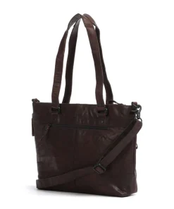 Spikes & Sparrow Crossbody Bags|Shoulder Bags-Bronco José Shoulder bag 13″ grained leather