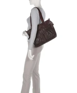 Spikes & Sparrow Crossbody Bags|Shoulder Bags-Bronco José Shoulder bag 13″ grained leather
