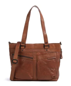 Spikes & Sparrow Shoulder Bags|Crossbody Bags-Bronco José Shoulder bag 13″ grained leather
