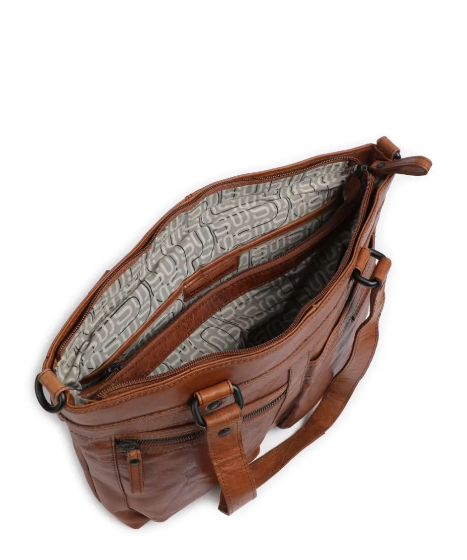 Spikes & Sparrow Shoulder Bags|Crossbody Bags-Bronco José Shoulder bag 13″ grained leather