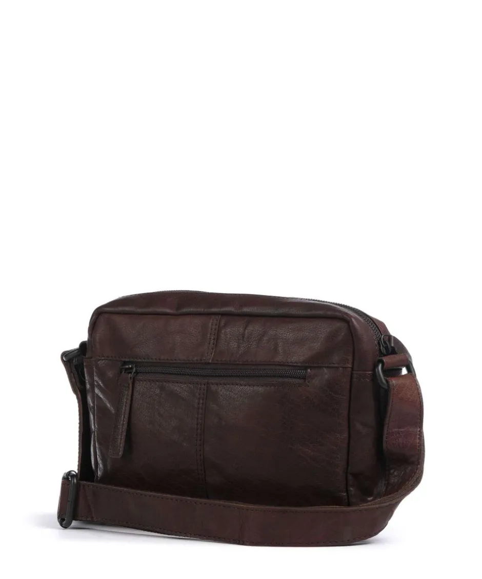 Spikes & Sparrow Crossbody Bags-Bronco Kyrillos Crossbody bag grained leather