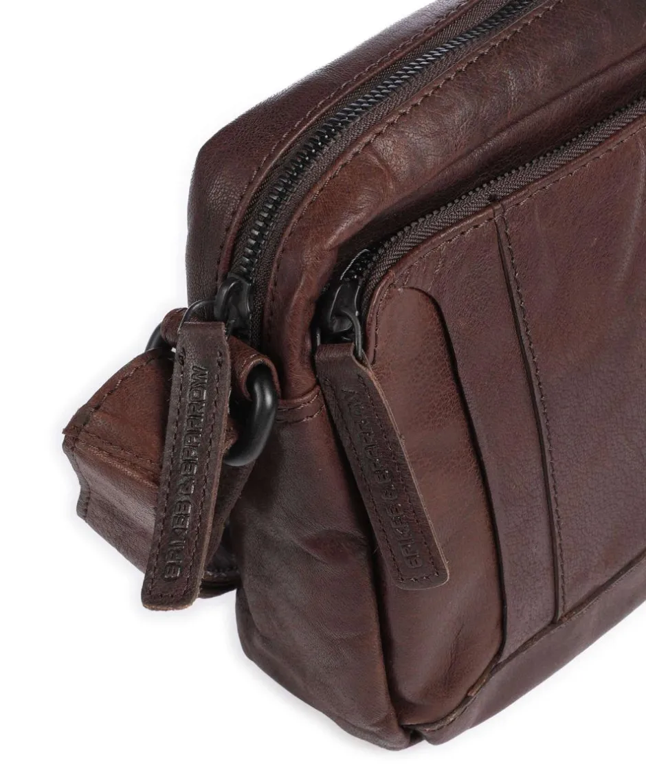 Spikes & Sparrow Crossbody Bags-Bronco Kyrillos Crossbody bag grained leather