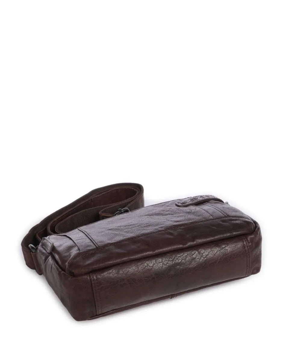 Spikes & Sparrow Crossbody Bags-Bronco Kyrillos Crossbody bag grained leather