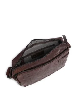 Spikes & Sparrow Crossbody Bags-Bronco Kyrillos Crossbody bag grained leather
