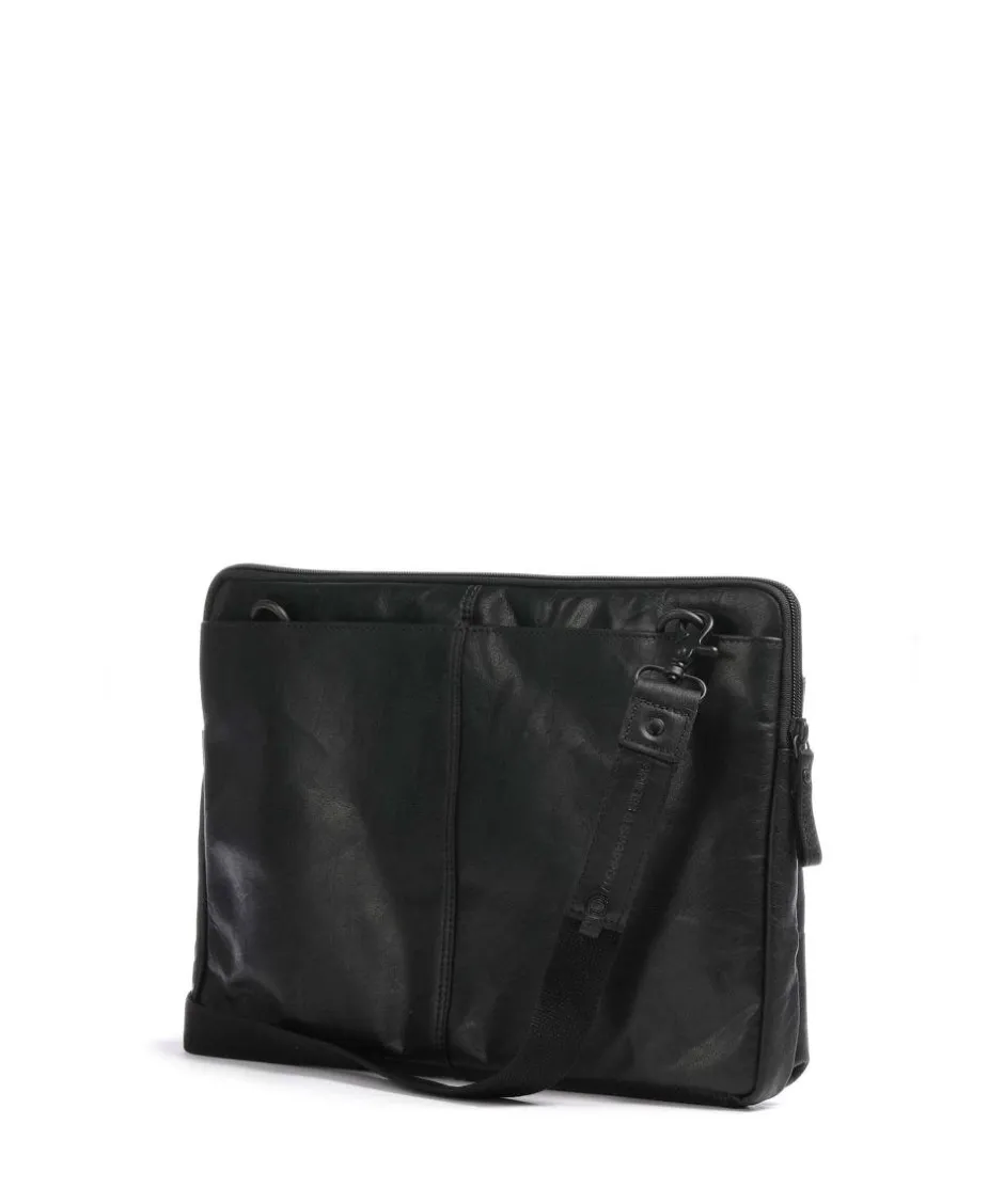 Spikes & Sparrow Business- & Laptop Bags-Bronco Laptop bag 15″ fine grain leather