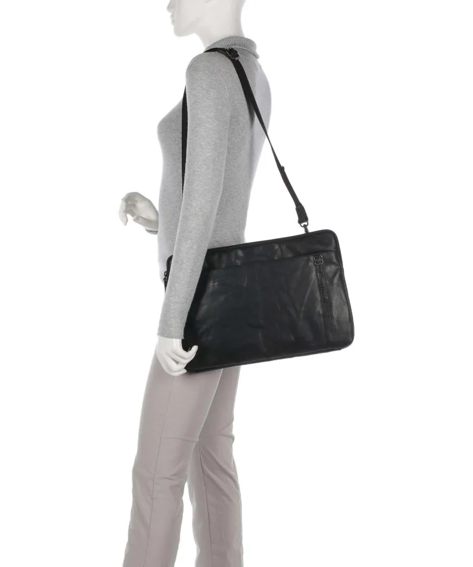 Spikes & Sparrow Business- & Laptop Bags-Bronco Laptop bag 15″ fine grain leather