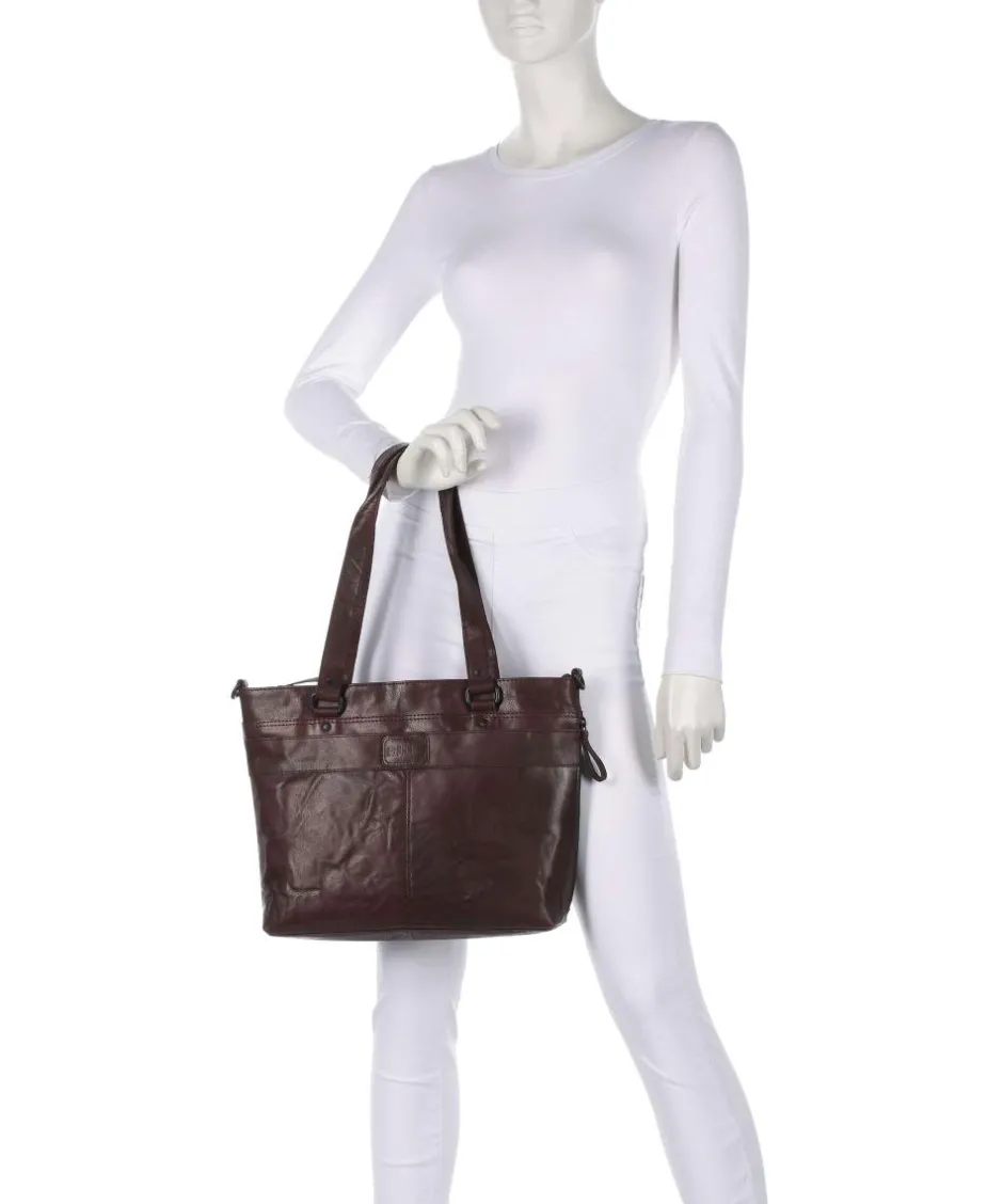 Spikes & Sparrow Business- & Laptop Bags|Tote Bags-Bronco Lavendar Tote bag 13″ fine grain leather