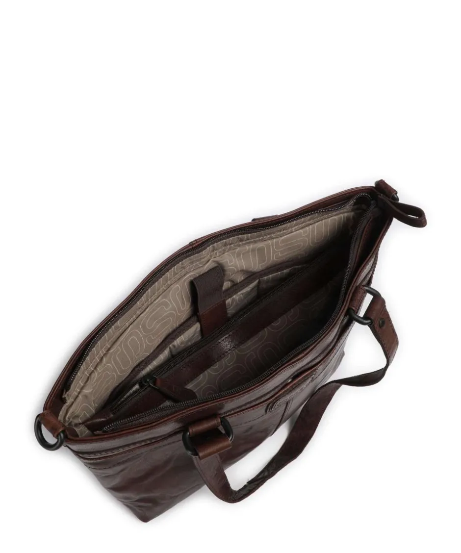 Spikes & Sparrow Business- & Laptop Bags|Tote Bags-Bronco Lavendar Tote bag 13″ fine grain leather