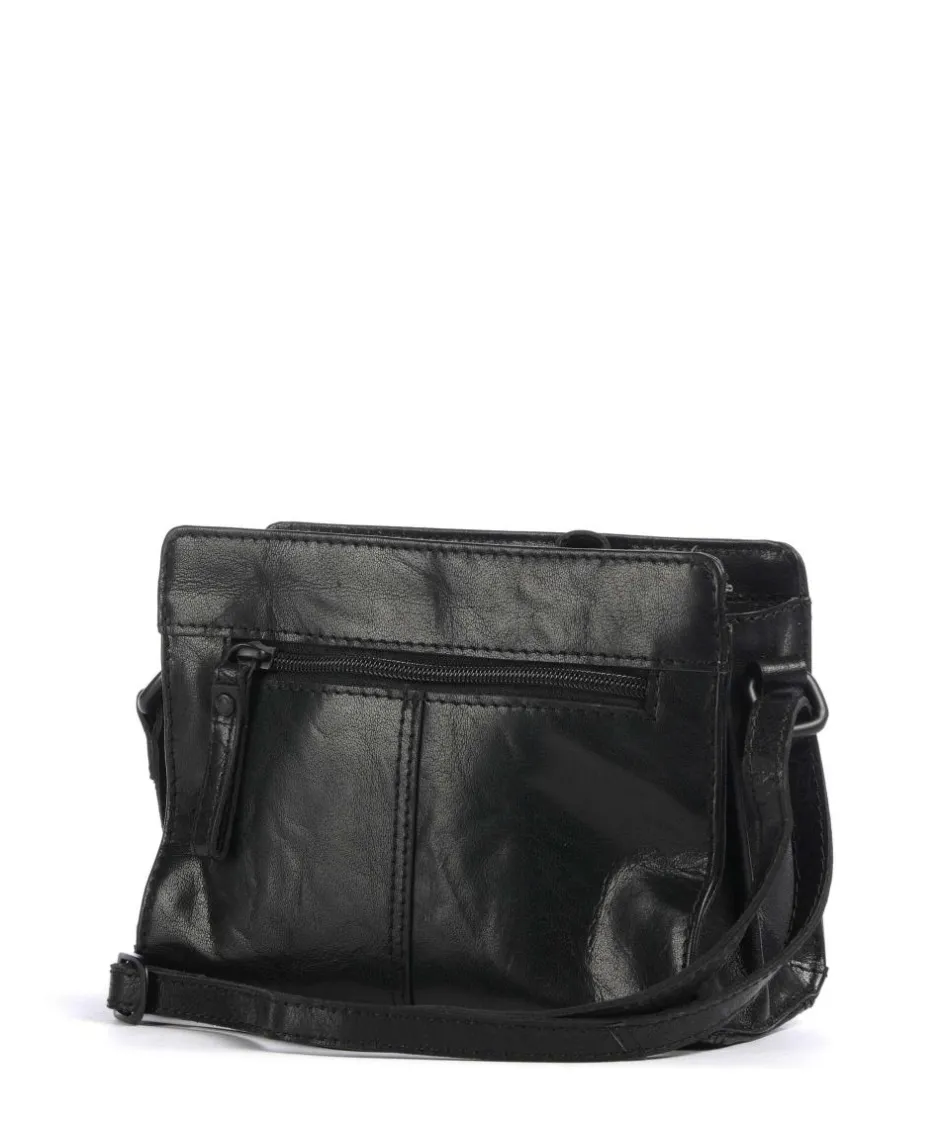 Spikes & Sparrow Crossbody Bags-Bronco Leyla Crossbody bag fine grain leather