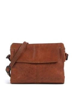 Spikes & Sparrow Crossbody Bags-Bronco Leyla Crossbody bag fine grain leather