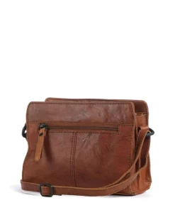 Spikes & Sparrow Crossbody Bags-Bronco Leyla Crossbody bag fine grain leather