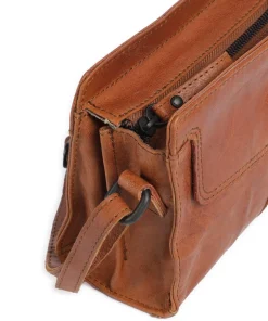 Spikes & Sparrow Crossbody Bags-Bronco Leyla Crossbody bag fine grain leather